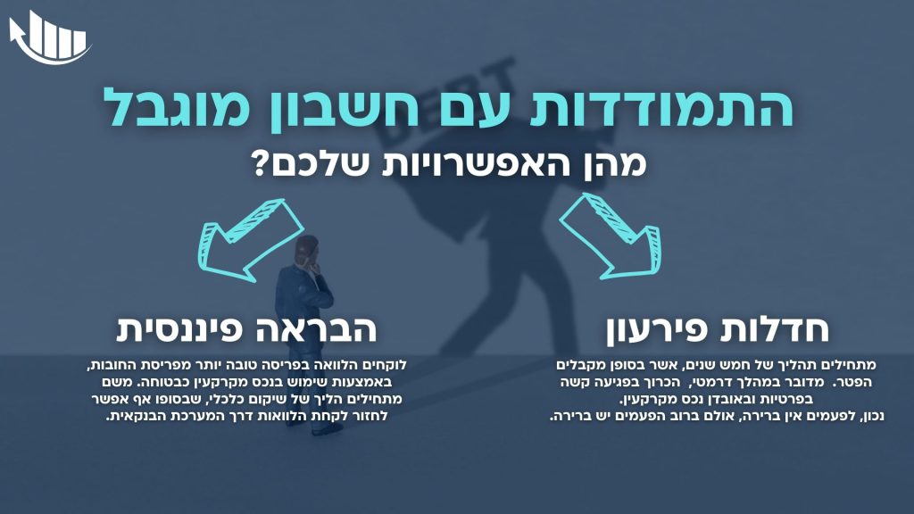 התמודדות עם חשבון מוגבל